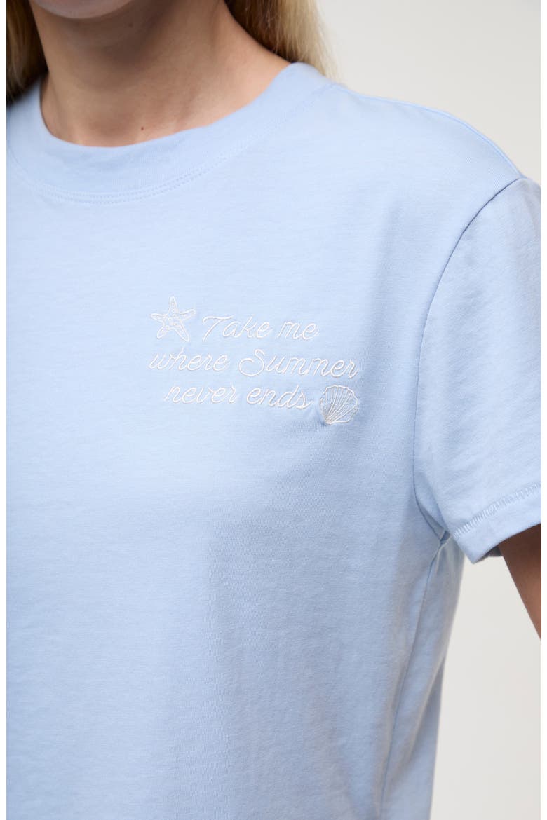 Jamie Endless Cotton Graphic T-Shirt, Alternate, color, SKYWAY