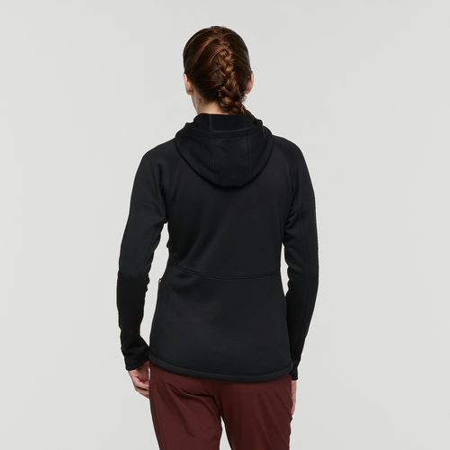 Cotopaxi Tempa Fleece Hooded Jacket In Black