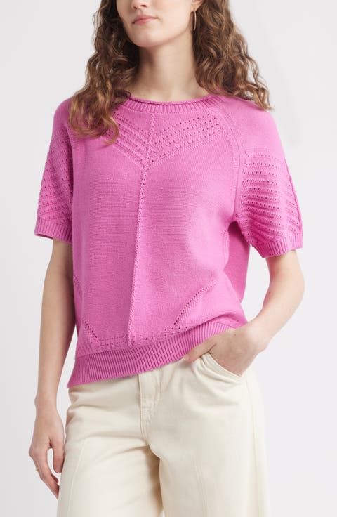 Women's Pink Pullover Sweaters | Nordstrom