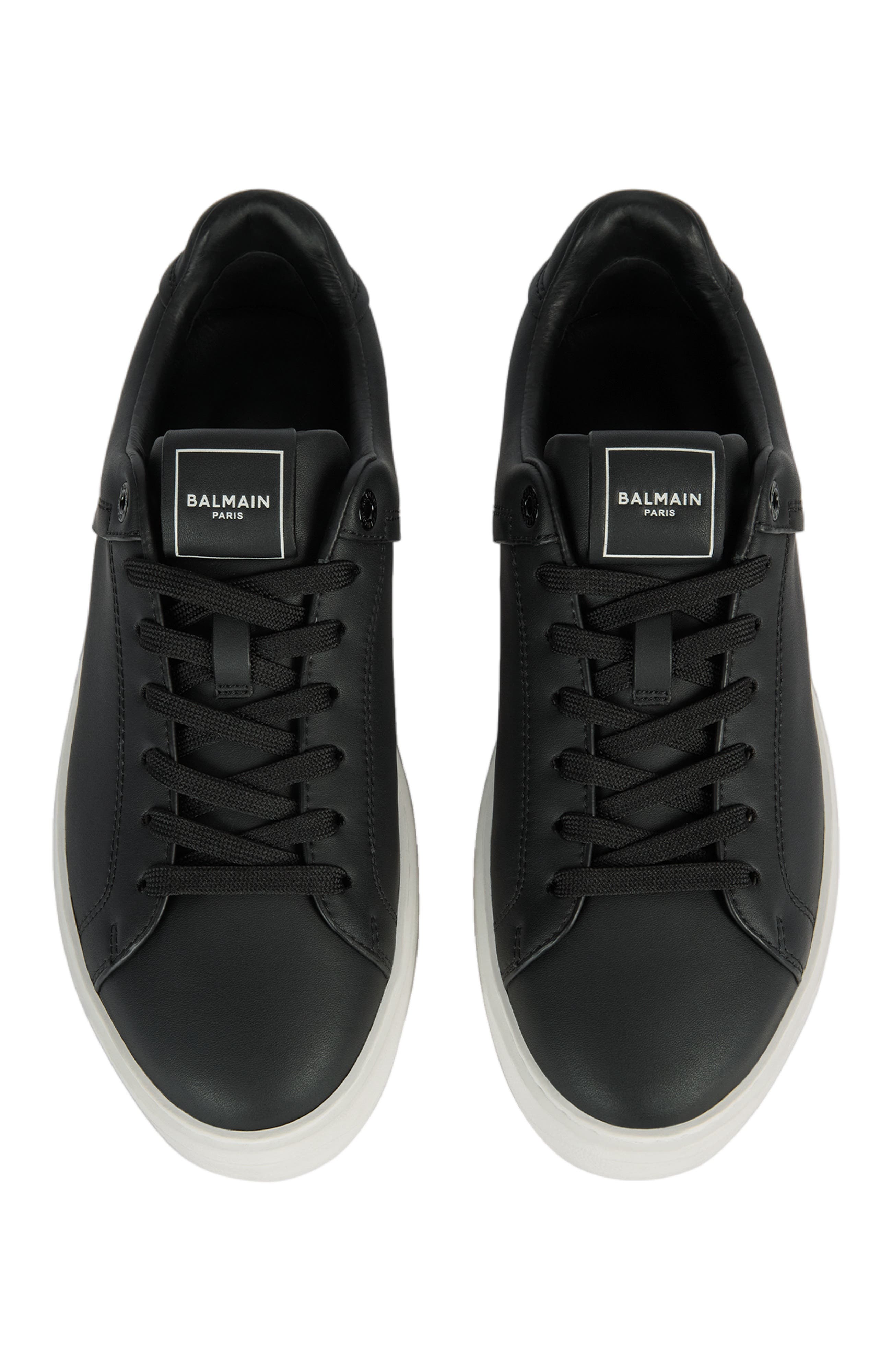 B-Court smooth leather trainers, Alternate, color, multicolor