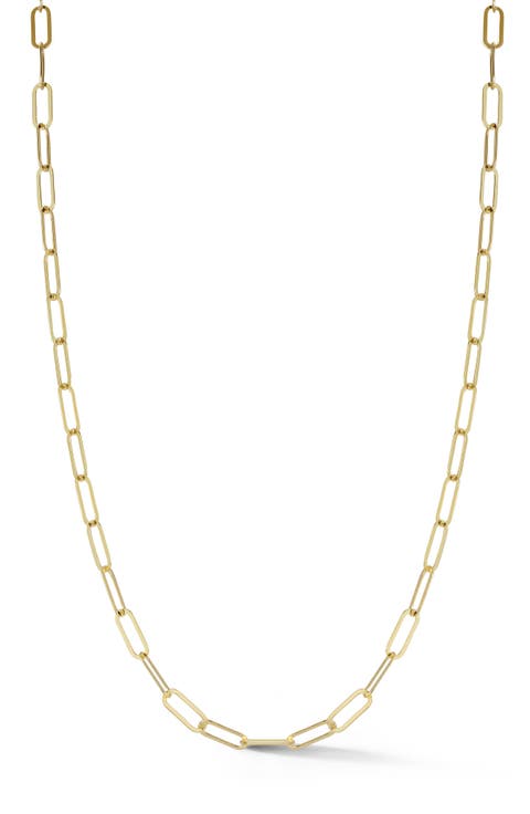 Paperclip Chain Necklace