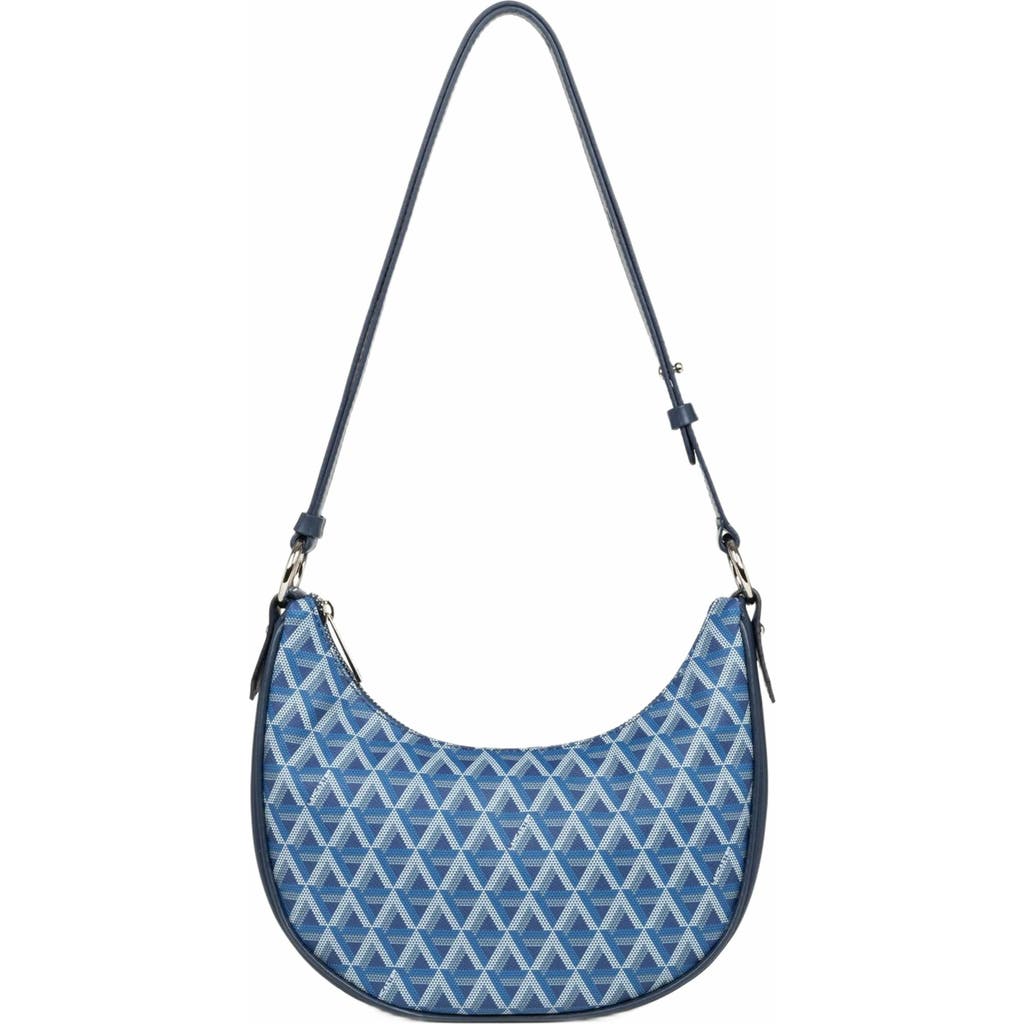 Lancaster Zipped Hobo Bag Ikon IT in Bleu  product