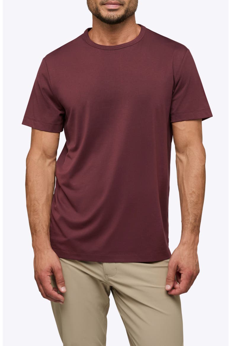 AO Forever T-Shirt, Main, color, CURRANT