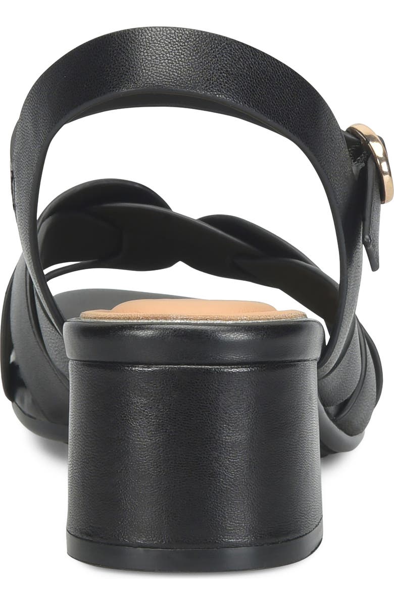 Söfft Lindsey Ankle Strap Sandal, Alternate, color, Black