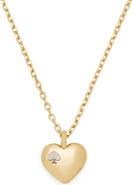 Kate Spade New York heart spade pendant necklace