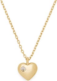 Kate Spade New York heart spade pendant necklace