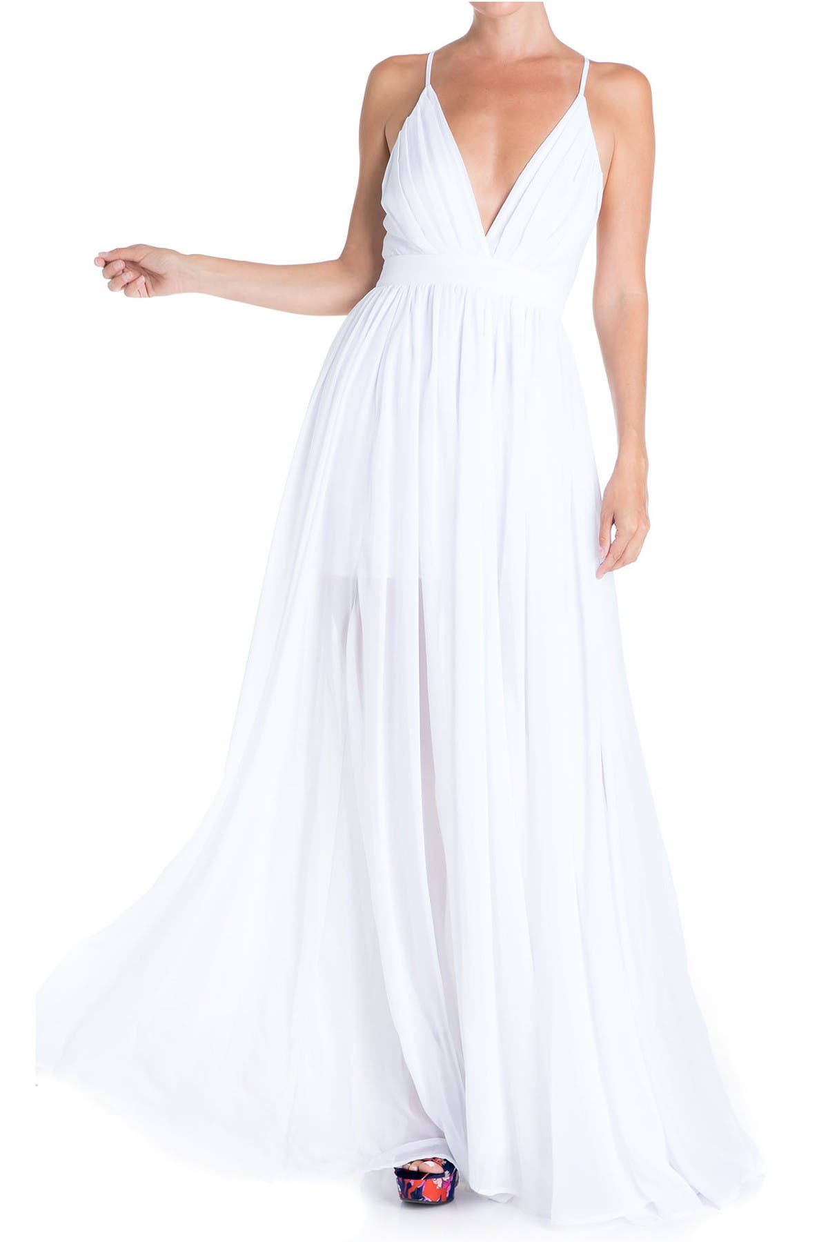 MEGHAN LA Enchanted Garden Maxi Dress (Women) | Nordstromrack