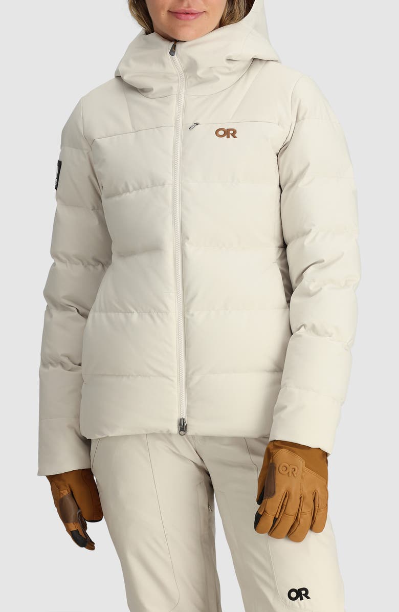 Outdoor Research Snowcrew Down Jacket, Main, color, Oyster
