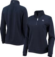 vineyard vines Women's Vineyard Vines Navy Dallas Cowboys Shep Shirt Quarter-Zip Sweatshirt
