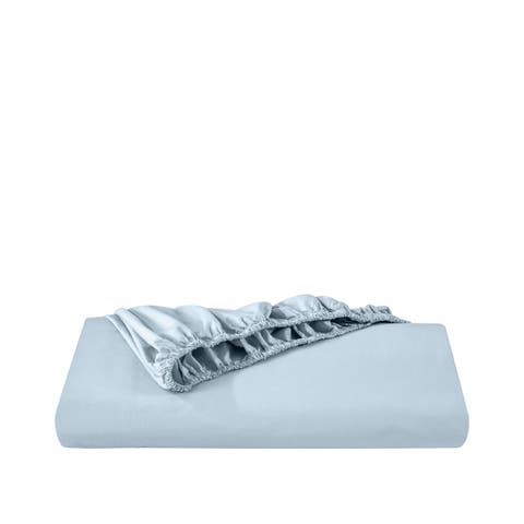 100% Organic Cotton Percale Cooling Fitted Sheet