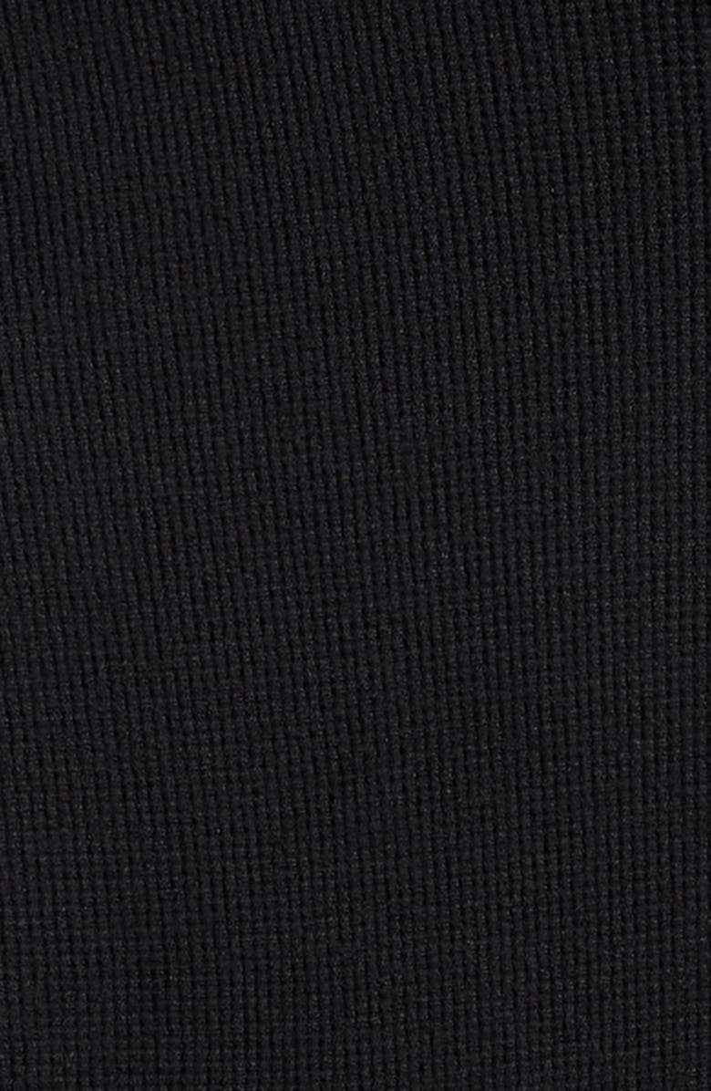 abercrombie kids Kids' Waffle Knit Hoodie, Alternate, color, Anthracite