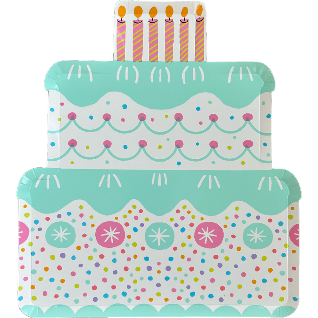 Daydream Society It's A Birthday Cake Large Plates In Assorted Pre-pack