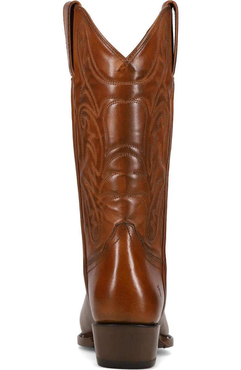 Frye Bruce Western Boot, Alternate, color, Saddle