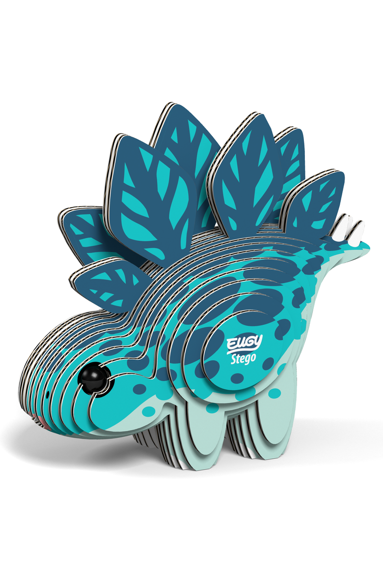 Stegosaurus 3D Puzzle, Alternate, color, No Color