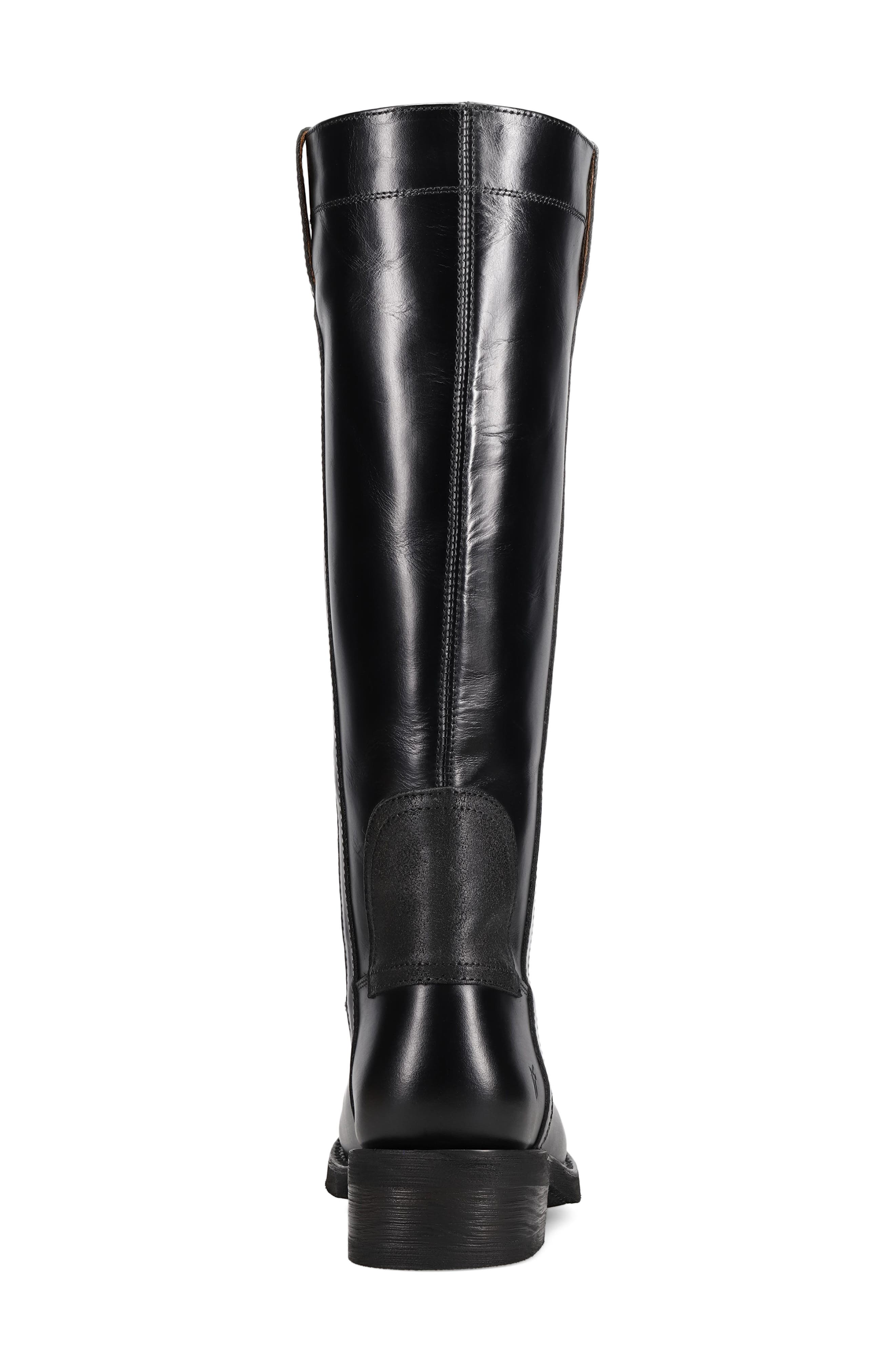 Frye Viv Knee High Riding Boot, Alternate, color, Black
