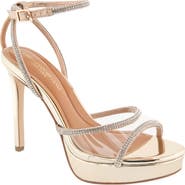 Christian Siriano New York Nicola Ankle Strap Platform Sandal