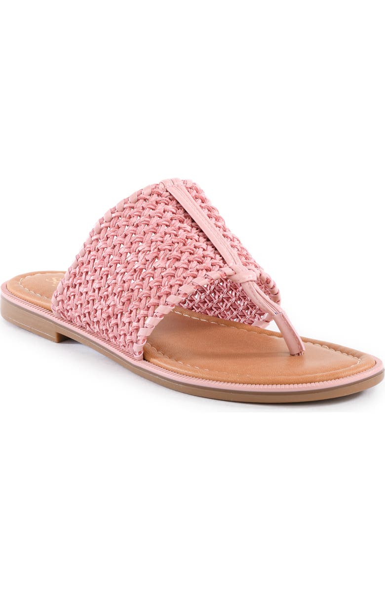 Seychelles Florence Woven Sandal, Main, color, Pink
