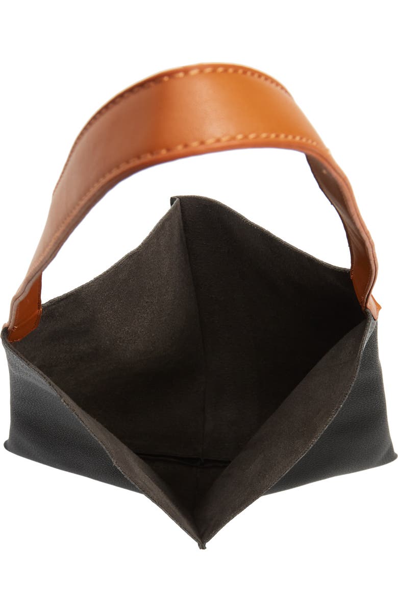 BP. Center Seam Faux Leather Tote, Alternate, color,