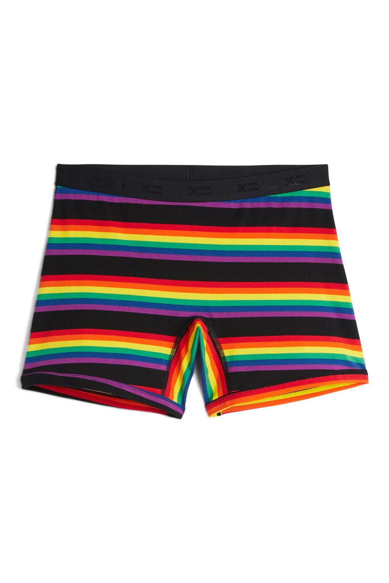 6-Inch No Fly Boxer Briefs, Main, color, STRIPE UNBOUND