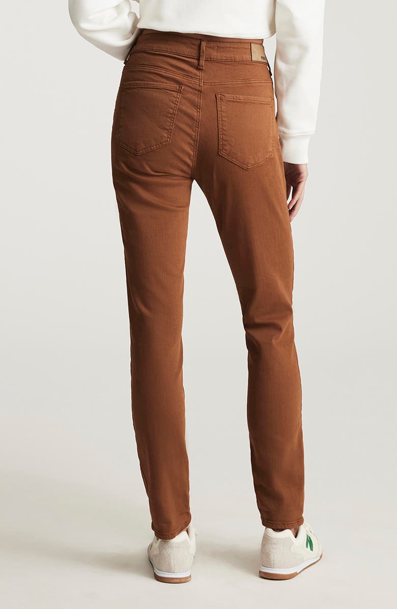 Mavi Jeans Kathleen Mid Rise Slim Boyfriend Jeans, Alternate, color, Camel Flex Blue