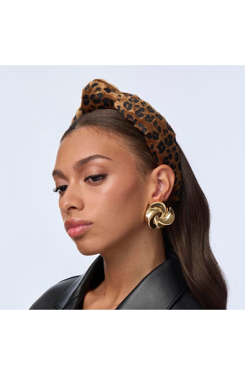 Lele Sadoughi Twisted Button Clip On Earrings, Alternate, color, Gold 720