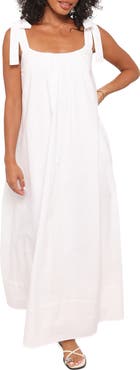Petal & Pup Amber Tie Strap Sleeveless Maxi Dress