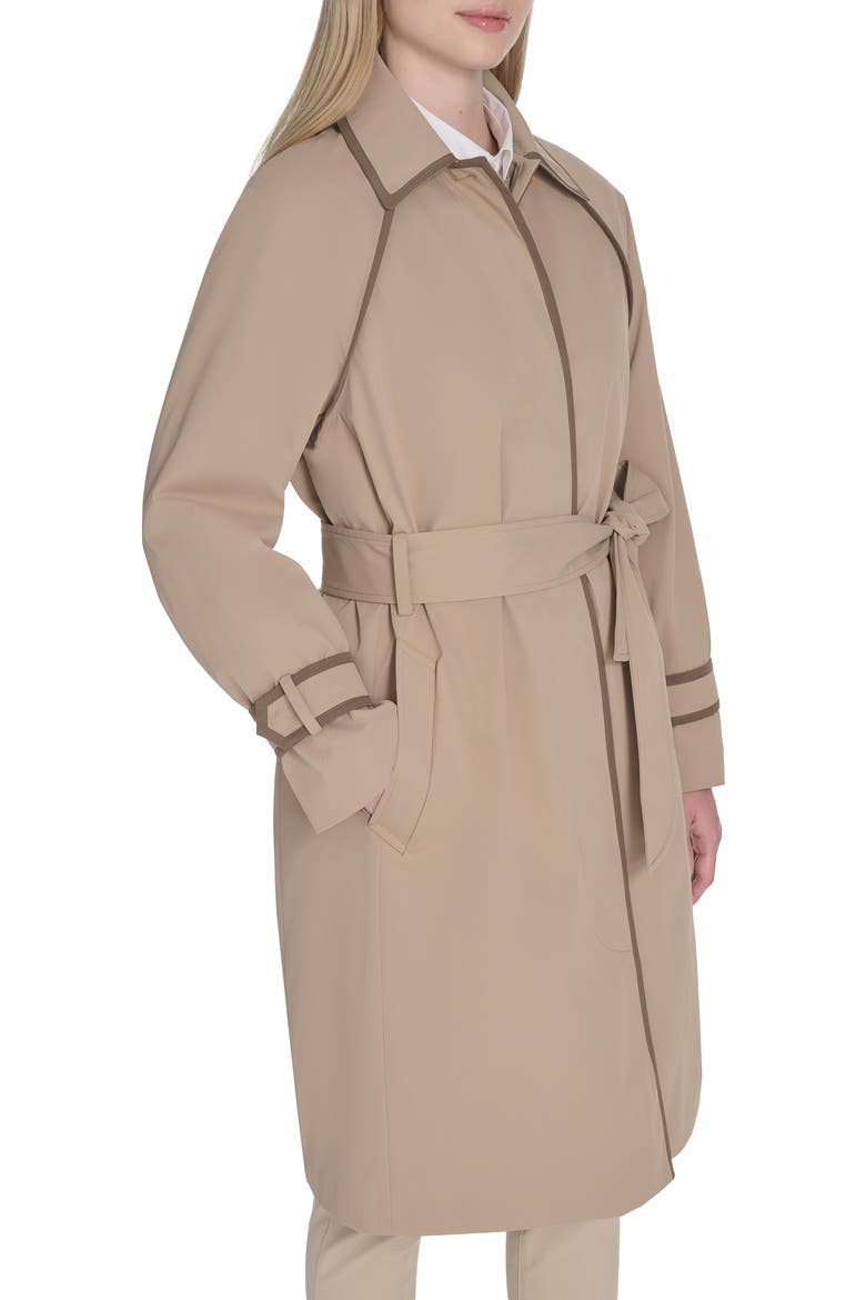 Water Resistant Twill Coat, Alternate, color, SAND