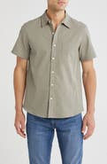 Joe's Cotton Seersucker Short Sleeve Button-Up Shirt