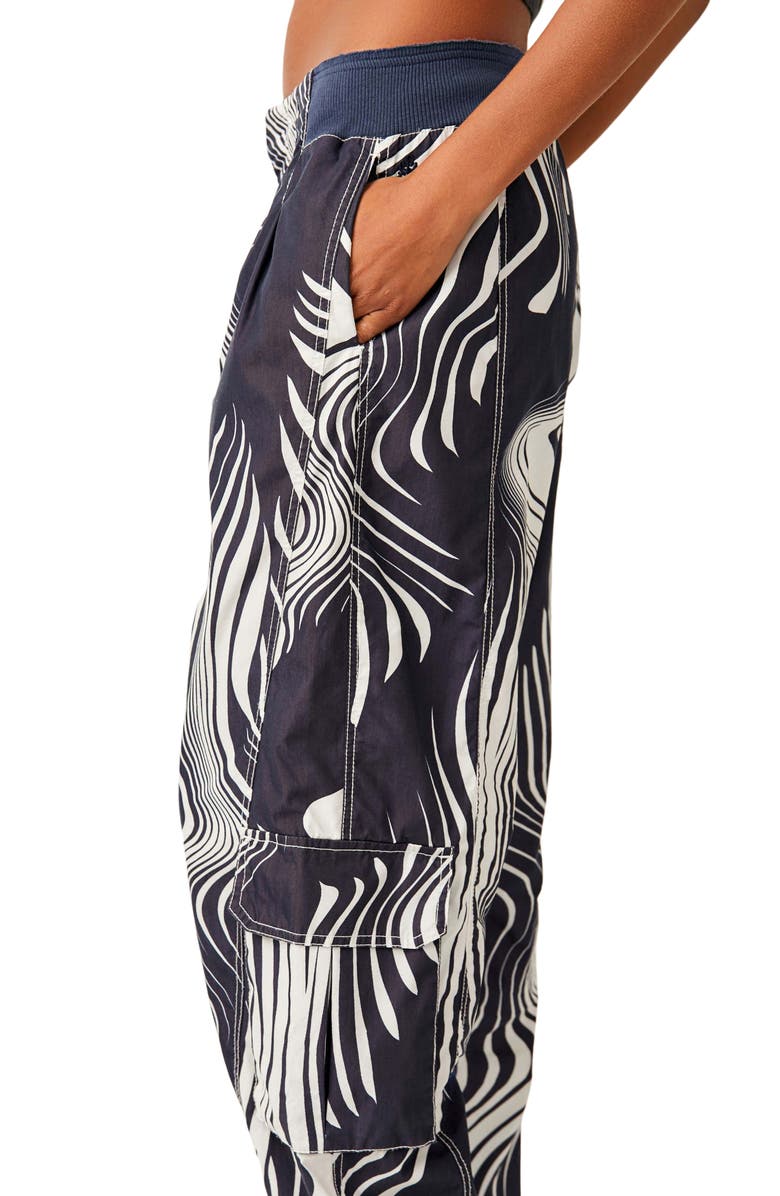 Free People FP Movement Mesmerize Me Print Cargo Pants, Alternate, color,
