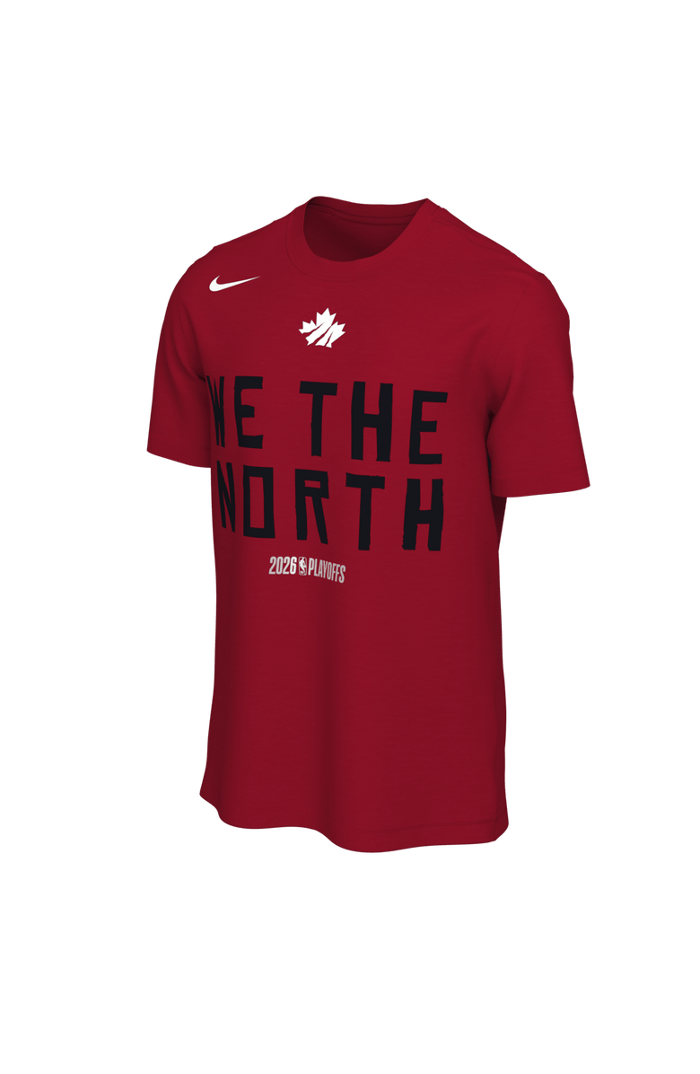 Nike Unisex Nike Red Toronto Raptors 2026 NBA Playoffs Mantra T-Shirt, Alternate, color, Red