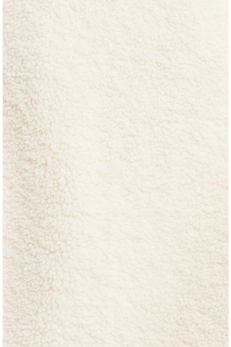 Faux Fur Zip Jacket, Alternate, color, IVORY