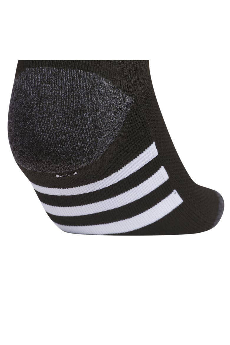 Kids' Athletic Cushioned No Show Socks - Pack of 6, Alternate, color, BLACK/ ONIX GREY/ WHITE