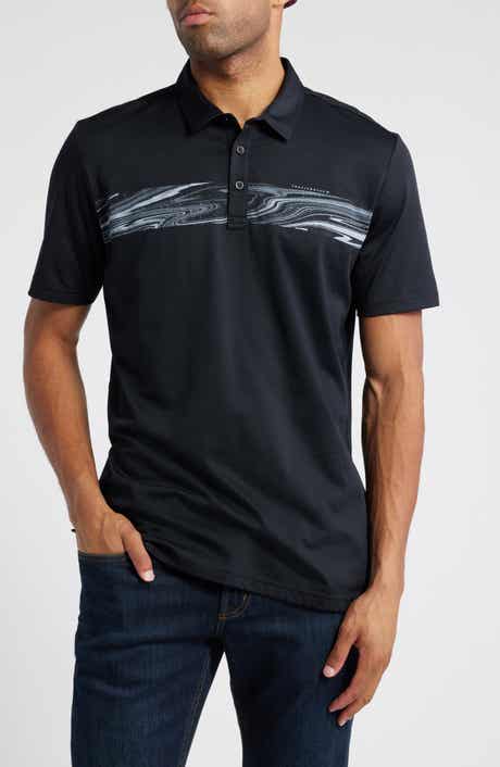 TravisMathew Dark Waters Chest Stripe Polo