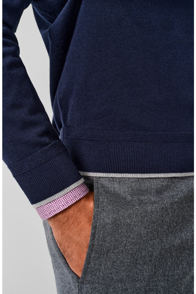 South Point Crew Sweater, Alternate, color, MIDNIGHT