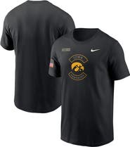 Nike Men's Nike Black Iowa Hawkeyes 2025 Military Appreciation Performance T-Shirt