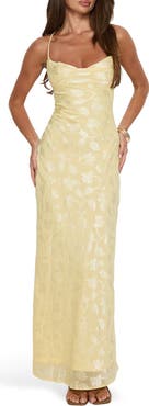 Princess Polly Celena Floral Burnout Gown