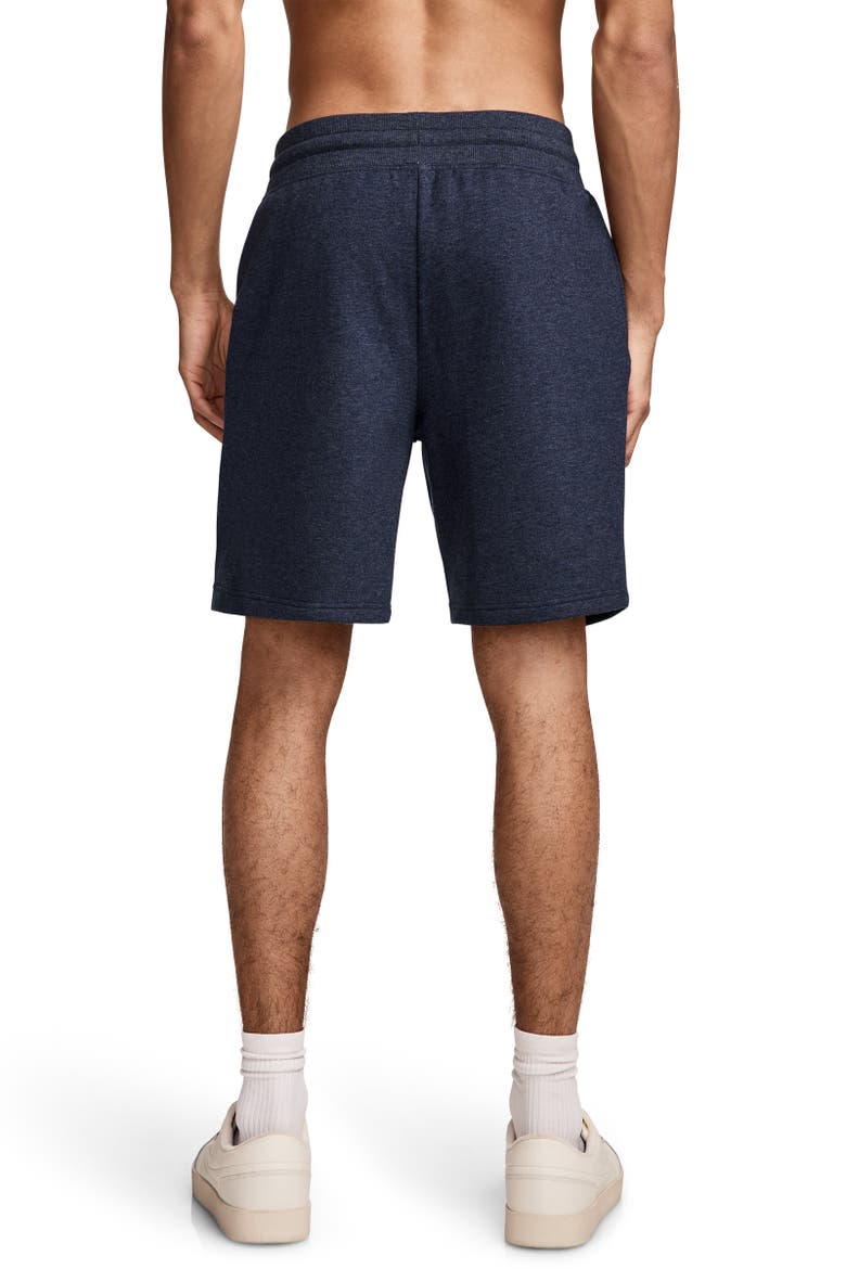Men's Lightweight Cotton Blend Fleece 8.5" Short, Alternate, color, 1876 Navy Blue