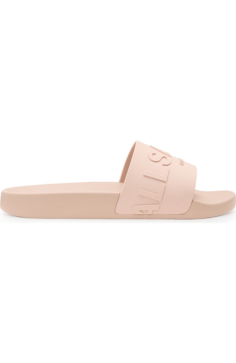 AllSaints Biggy Slide Sandal, Alternate, color, Rose Dust Pink