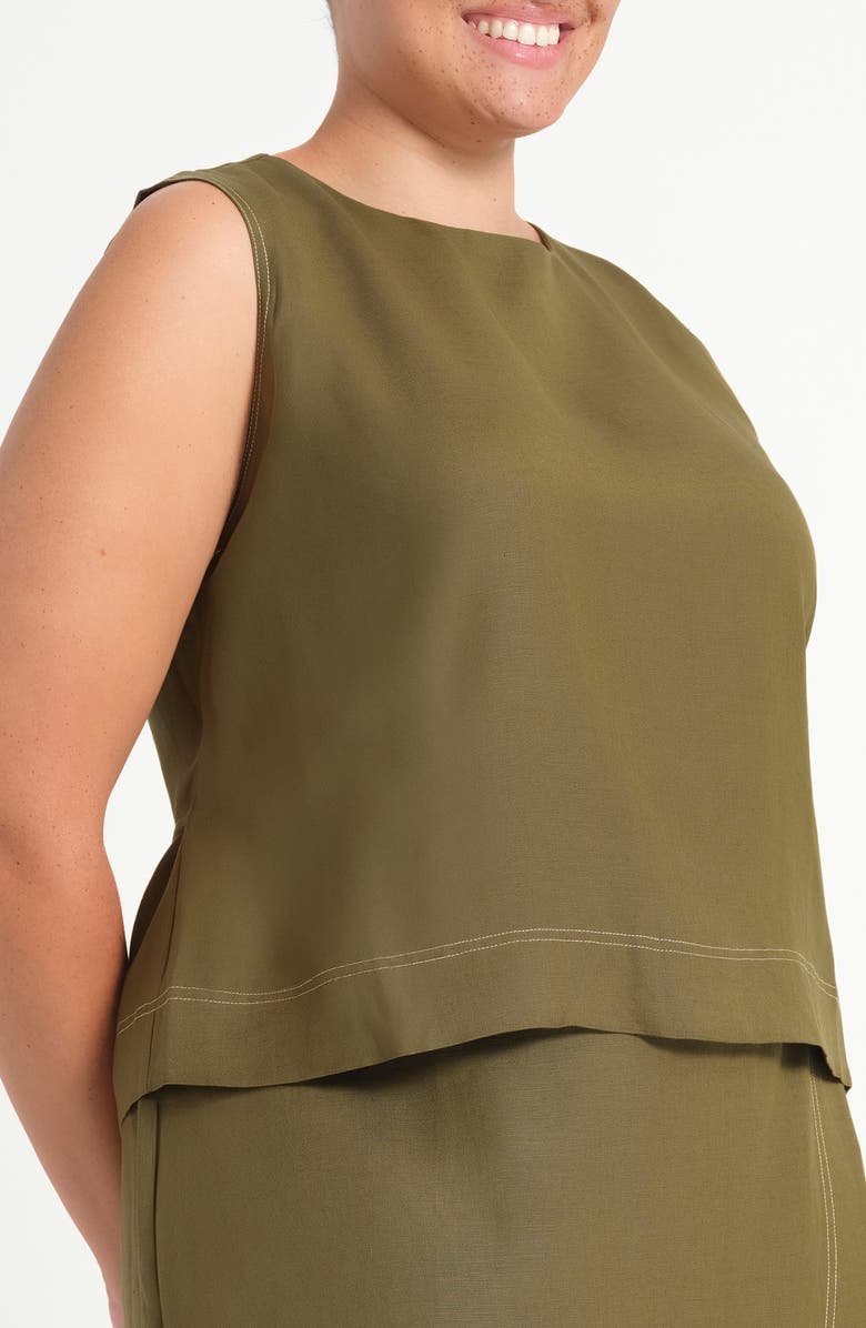 Estelle Sonnet Tie Back Sleeveless Top, Alternate, color, 