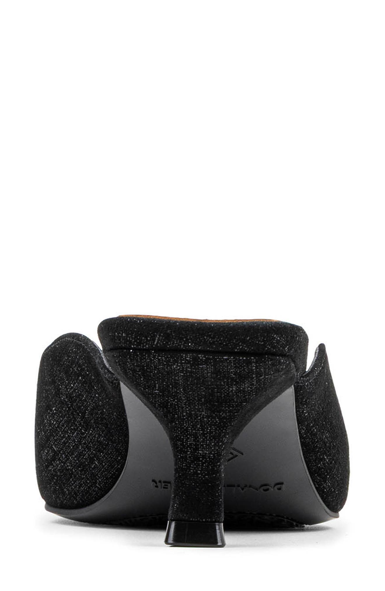 Kalinna Square Toe Mule, Alternate, color, BLACK