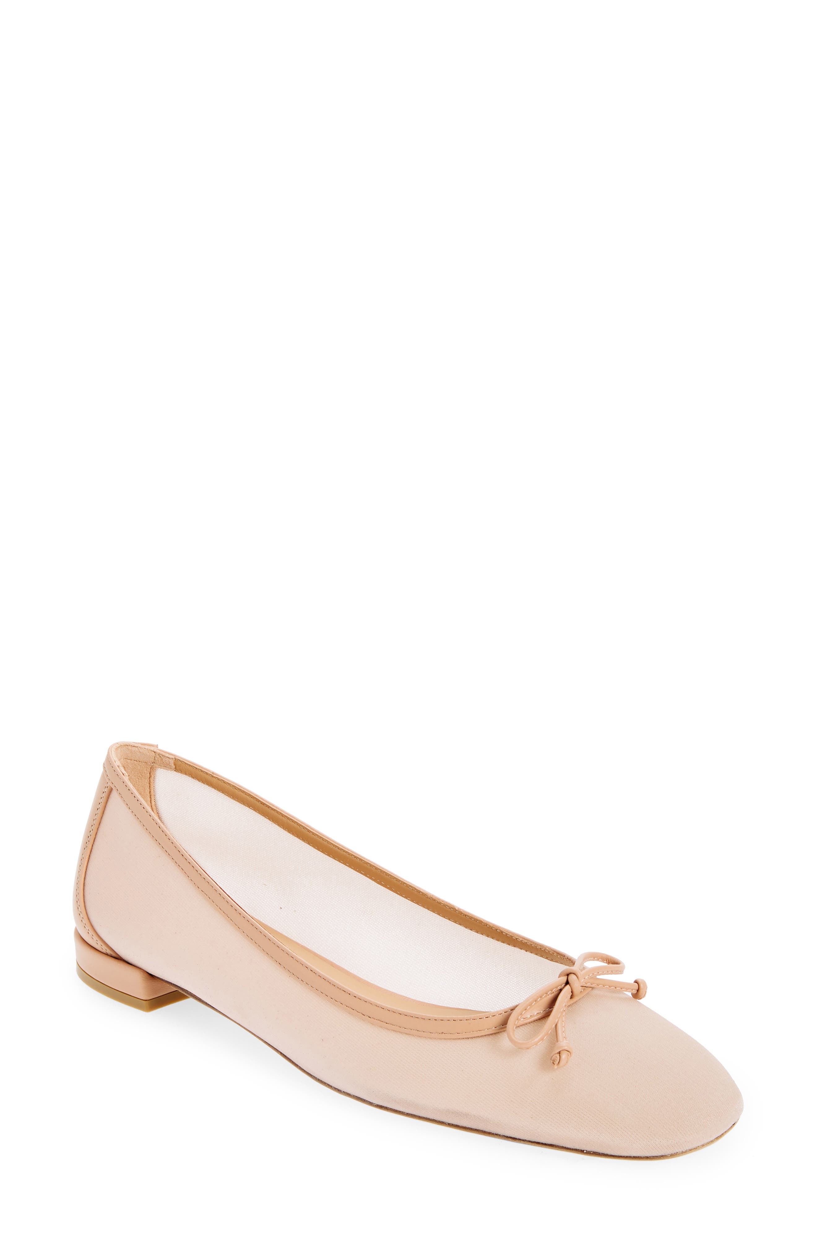 Stuart Weitzman Arabella Mesh Ballet Flat