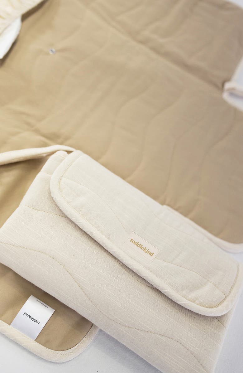 Toddlekind Mini Maven Changing Clutch, Alternate, color, Beige