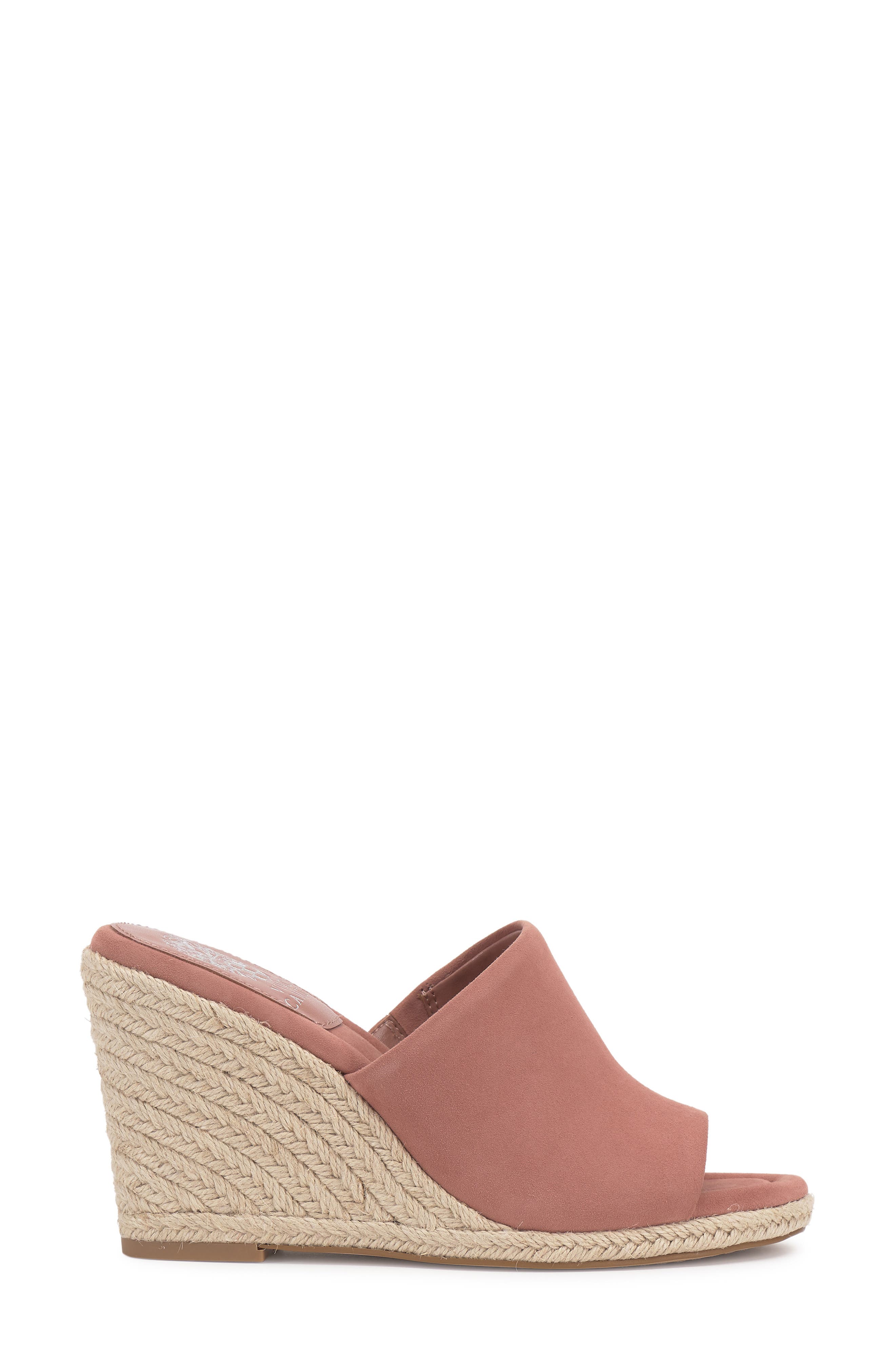 Vince Camuto Fayla Wedge Sandal, Alternate, color, Dark Pale Pink