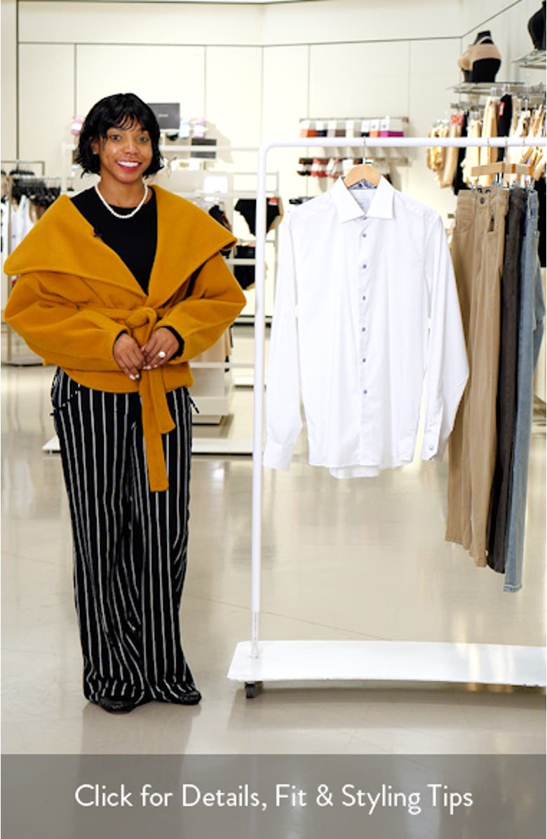 Contemporary Fit Cotton Dress Shirt, sales video thumbnail