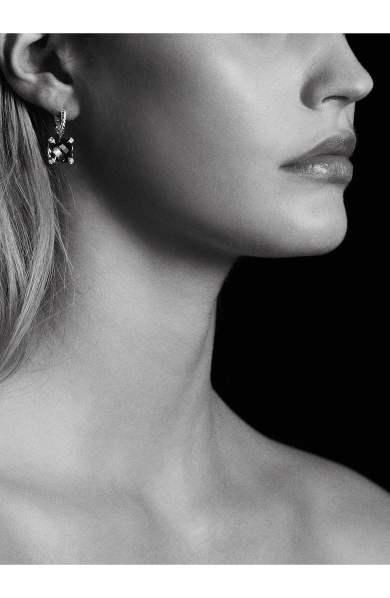 David Yurman Châtelaine Drop Earrings with Semiprecious Stones and Diamonds, Alternate, color, 
