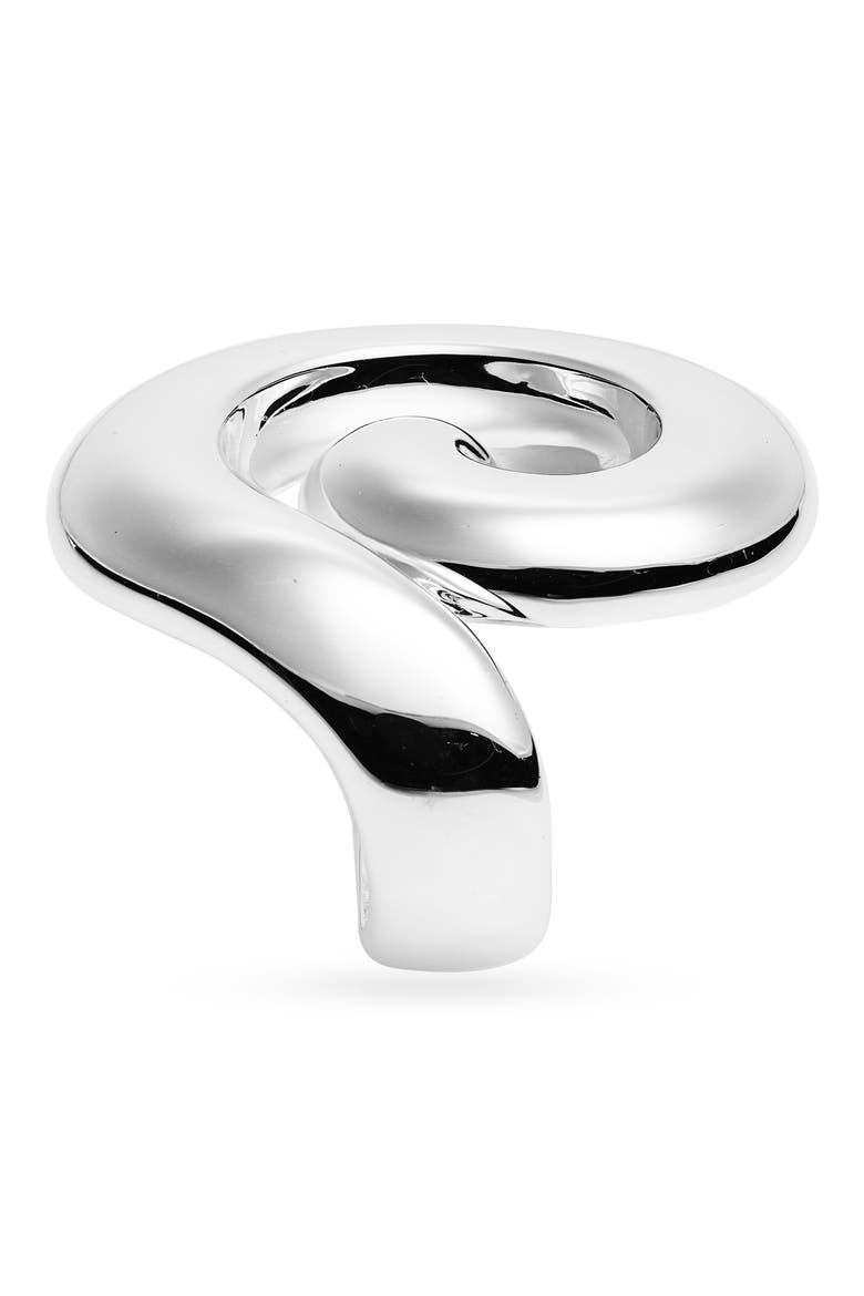 Renzo Double Ring, Alternate, color, HIGH POLISH SILVER