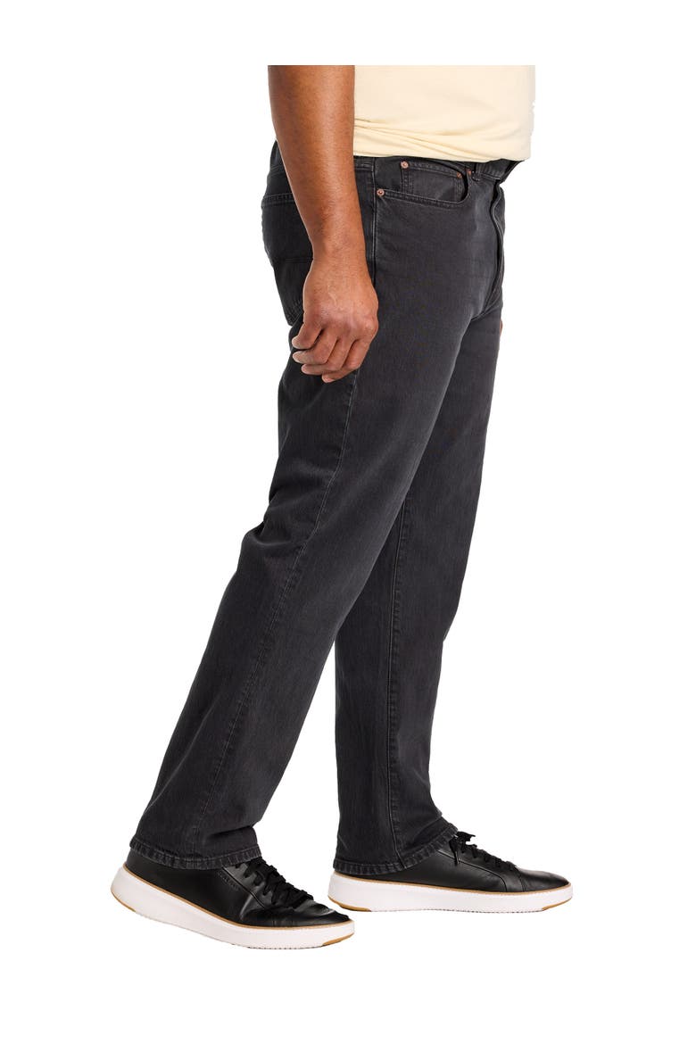 Big & Tall Athletic-Fit Jeans V2, Alternate, color, DUSK BLACK