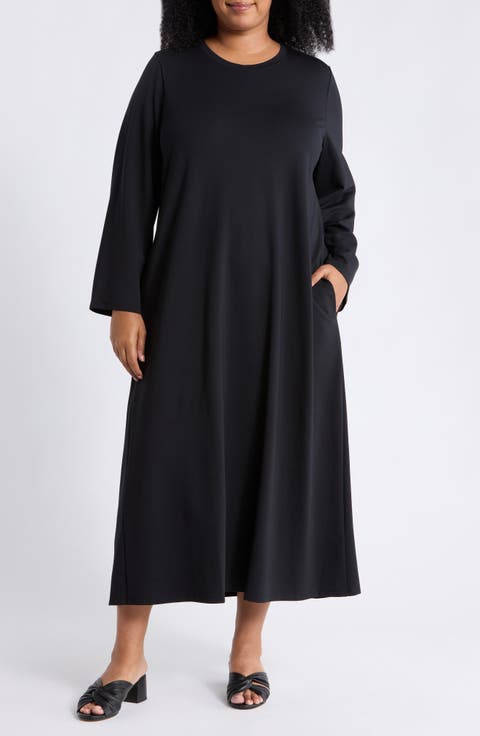 Crewneck Jersey Dress