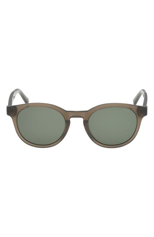 ABERCROMBIE & FITCH 50mm Round Sunglasses in Shiny Dark Green /Green  product