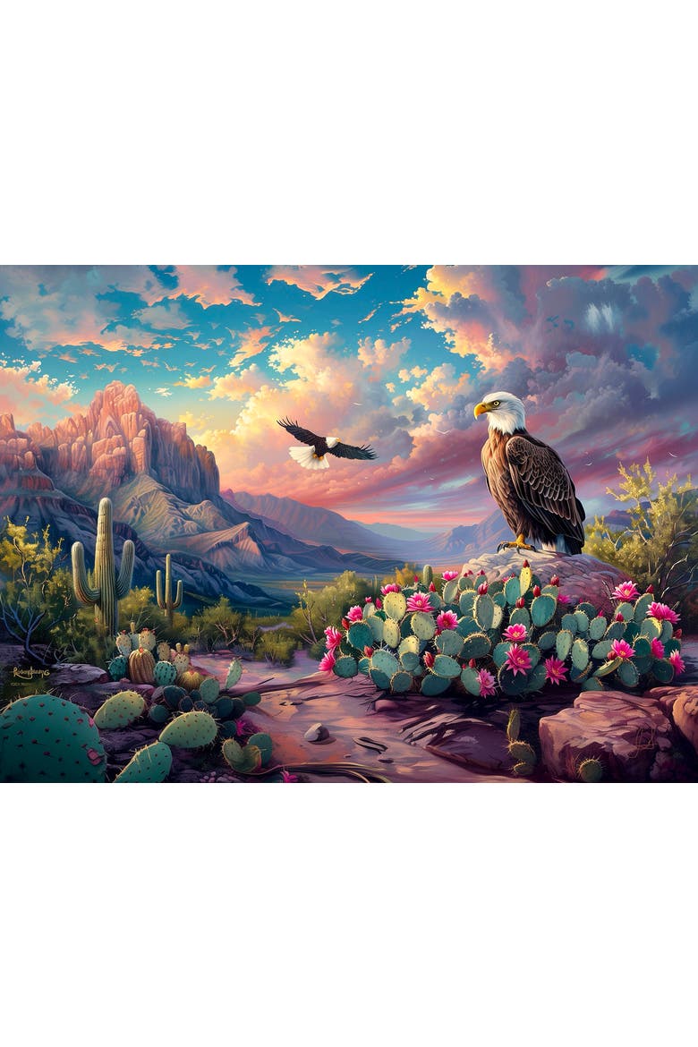 Beauty of the Desert 500 piece Jigsaw Puzzle for Adults Large Pieces, Alternate, color, Multicolor